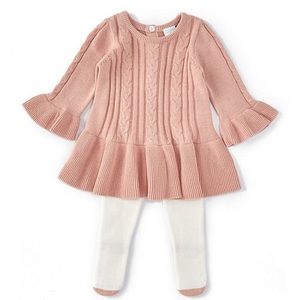 Edgehill Collection
Baby Girls Newborn-6 Months Sweater Knit Bottom Set